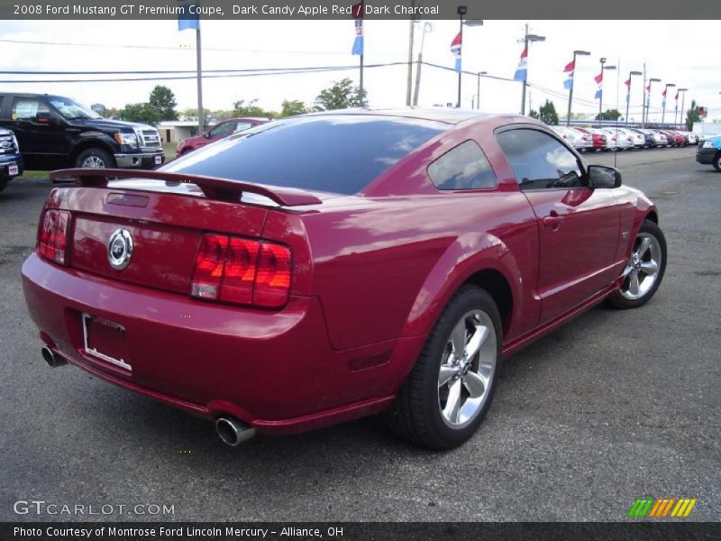 Dark Candy Apple Red / Dark Charcoal 2008 Ford Mustang GT Premium Coupe