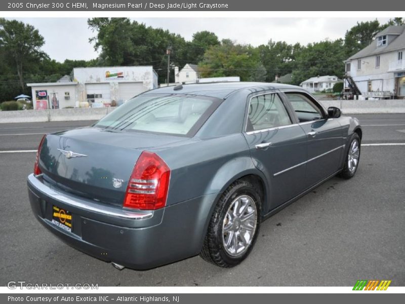 Magnesium Pearl / Deep Jade/Light Graystone 2005 Chrysler 300 C HEMI