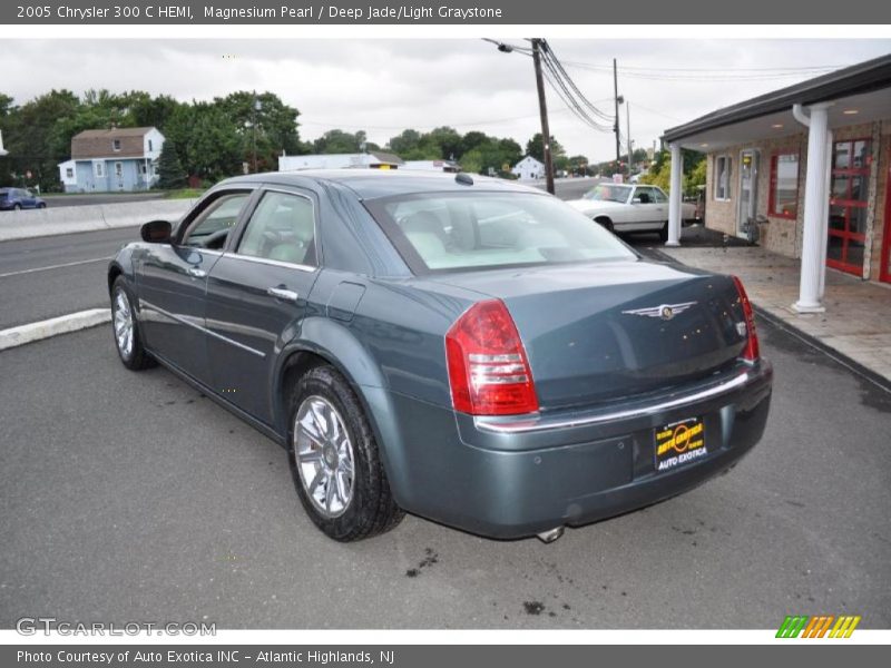 Magnesium Pearl / Deep Jade/Light Graystone 2005 Chrysler 300 C HEMI