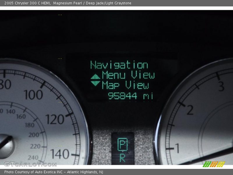 Magnesium Pearl / Deep Jade/Light Graystone 2005 Chrysler 300 C HEMI