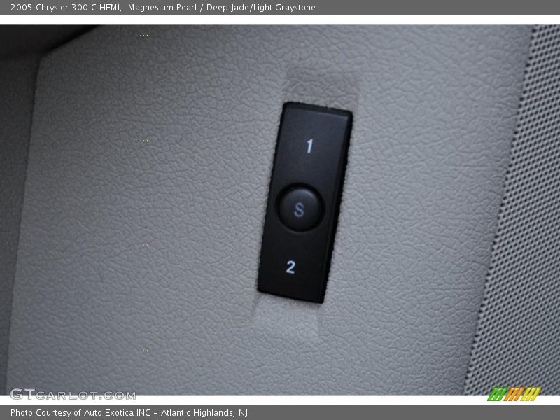 Magnesium Pearl / Deep Jade/Light Graystone 2005 Chrysler 300 C HEMI