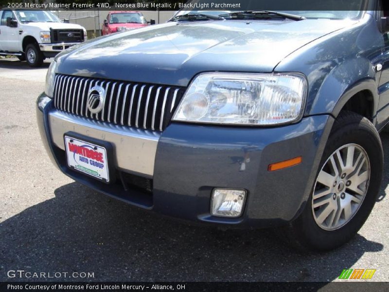 Norsea Blue Metallic / Black/Light Parchment 2006 Mercury Mariner Premier 4WD