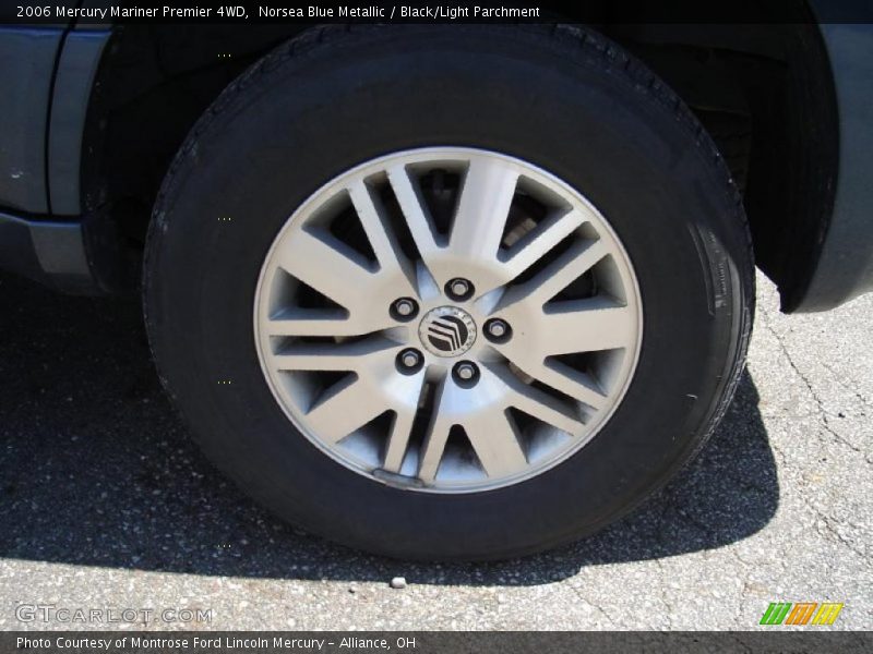 Norsea Blue Metallic / Black/Light Parchment 2006 Mercury Mariner Premier 4WD