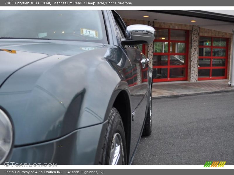 Magnesium Pearl / Deep Jade/Light Graystone 2005 Chrysler 300 C HEMI