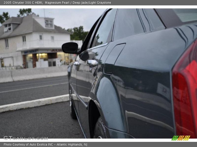 Magnesium Pearl / Deep Jade/Light Graystone 2005 Chrysler 300 C HEMI