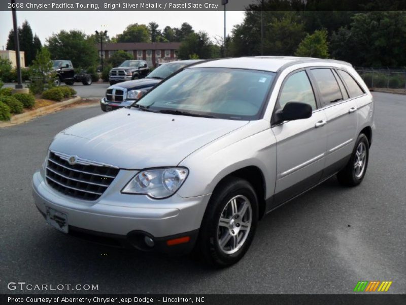 Bright Silver Metallic / Pastel Slate Gray 2008 Chrysler Pacifica Touring