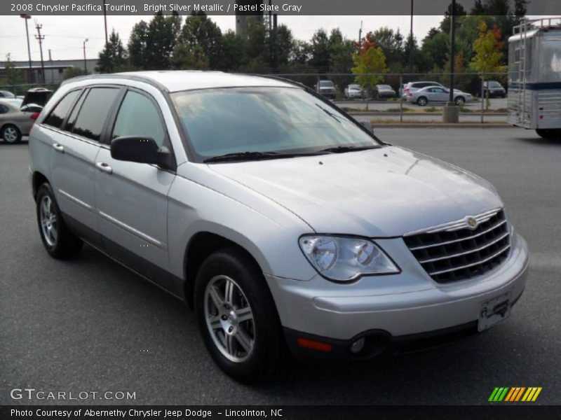 Bright Silver Metallic / Pastel Slate Gray 2008 Chrysler Pacifica Touring