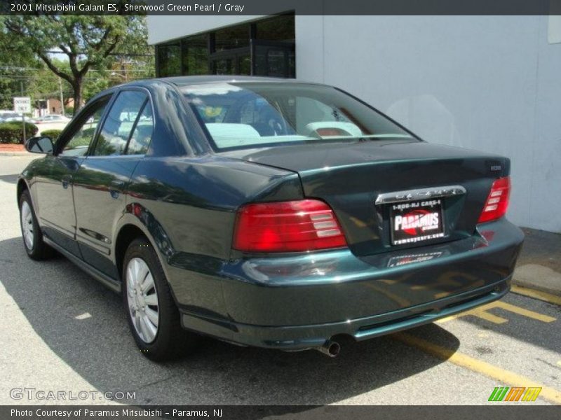 Sherwood Green Pearl / Gray 2001 Mitsubishi Galant ES