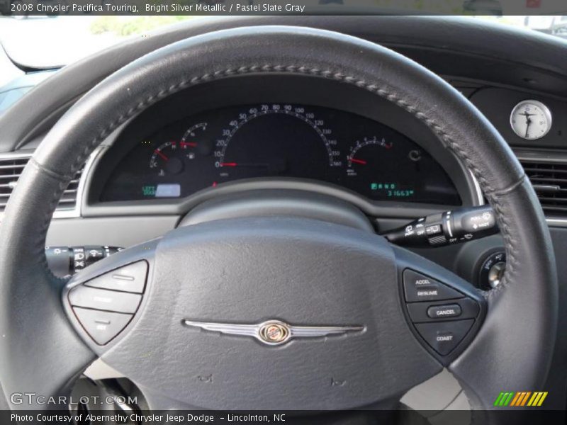 Bright Silver Metallic / Pastel Slate Gray 2008 Chrysler Pacifica Touring