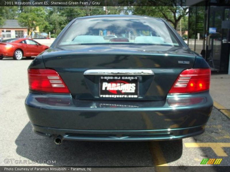 Sherwood Green Pearl / Gray 2001 Mitsubishi Galant ES