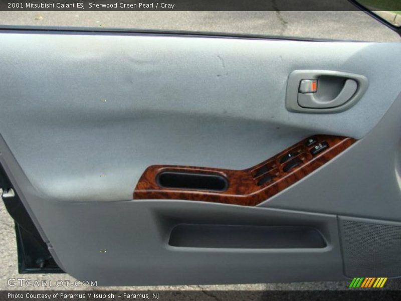 Sherwood Green Pearl / Gray 2001 Mitsubishi Galant ES