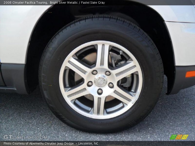 Bright Silver Metallic / Pastel Slate Gray 2008 Chrysler Pacifica Touring