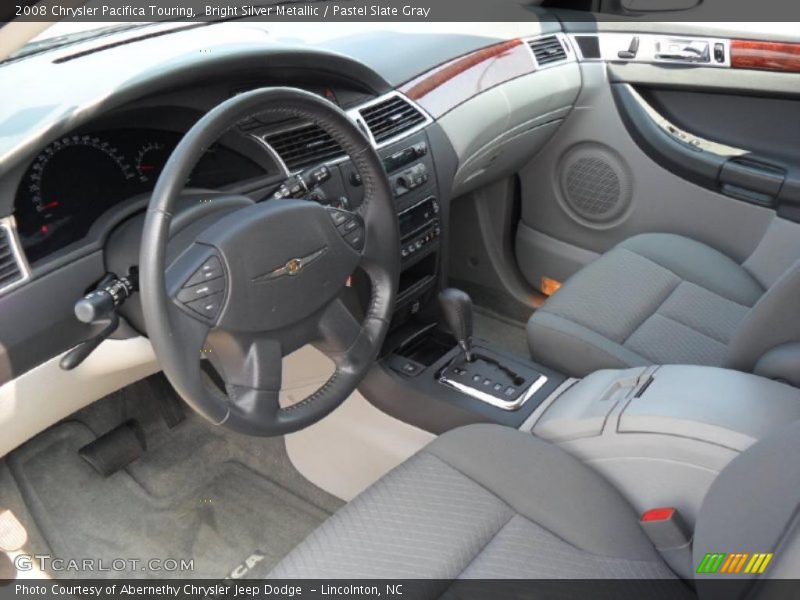 Bright Silver Metallic / Pastel Slate Gray 2008 Chrysler Pacifica Touring