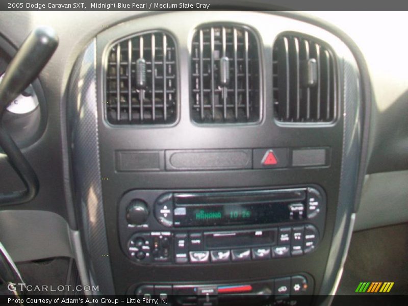 Midnight Blue Pearl / Medium Slate Gray 2005 Dodge Caravan SXT