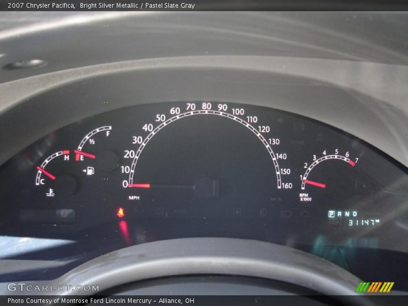 Bright Silver Metallic / Pastel Slate Gray 2007 Chrysler Pacifica