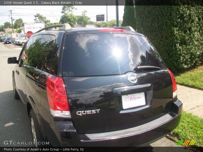 Galaxy Black Metallic / Gray 2006 Nissan Quest 3.5