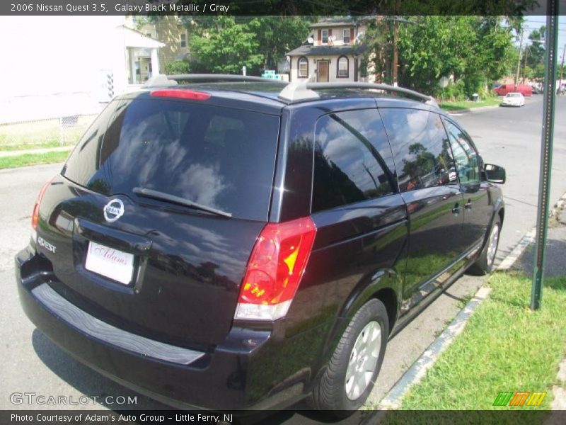 Galaxy Black Metallic / Gray 2006 Nissan Quest 3.5