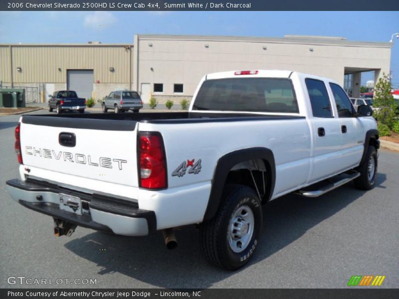 Summit White / Dark Charcoal 2006 Chevrolet Silverado 2500HD LS Crew Cab 4x4