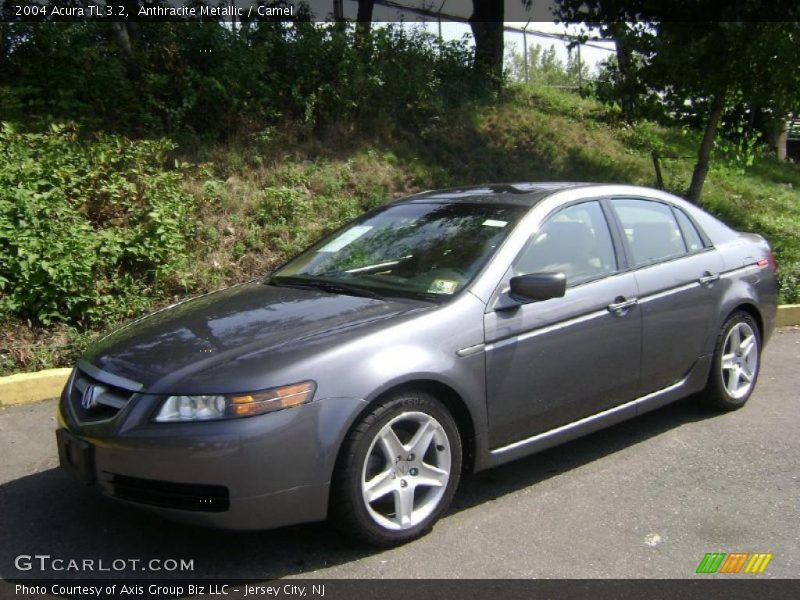 Anthracite Metallic / Camel 2004 Acura TL 3.2