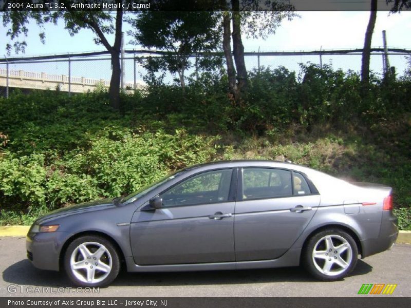 Anthracite Metallic / Camel 2004 Acura TL 3.2