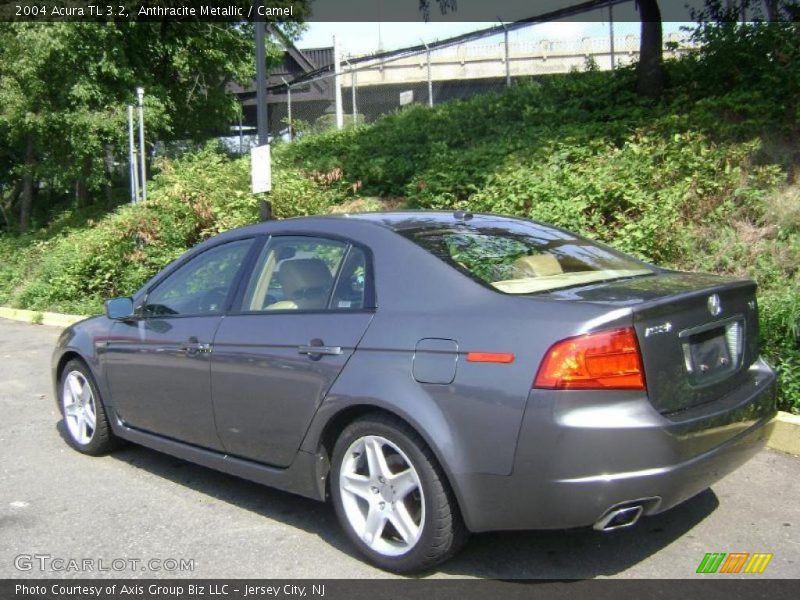 Anthracite Metallic / Camel 2004 Acura TL 3.2