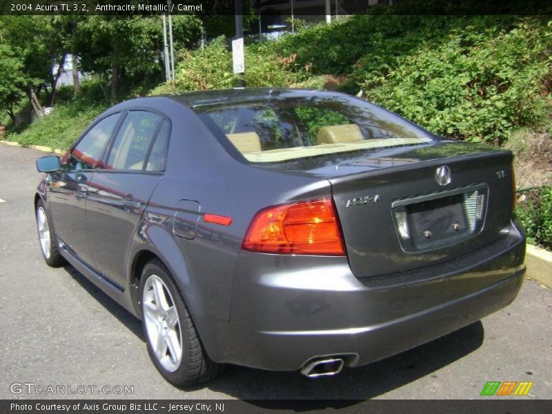 Anthracite Metallic / Camel 2004 Acura TL 3.2