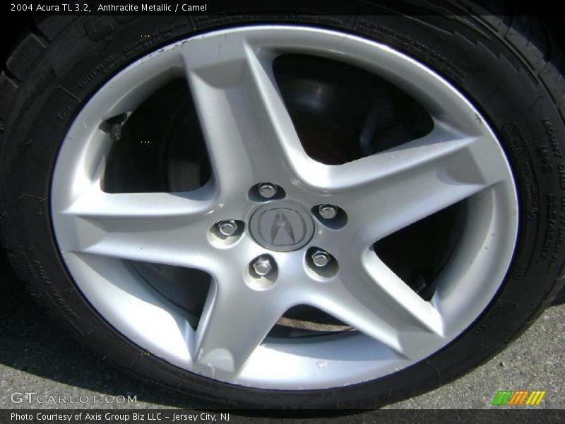Anthracite Metallic / Camel 2004 Acura TL 3.2