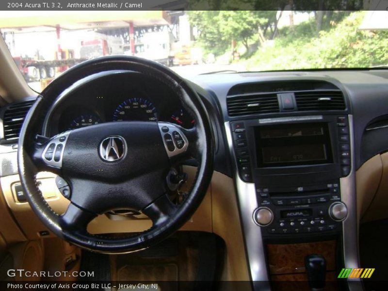 Anthracite Metallic / Camel 2004 Acura TL 3.2