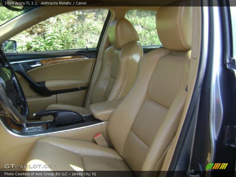 Anthracite Metallic / Camel 2004 Acura TL 3.2