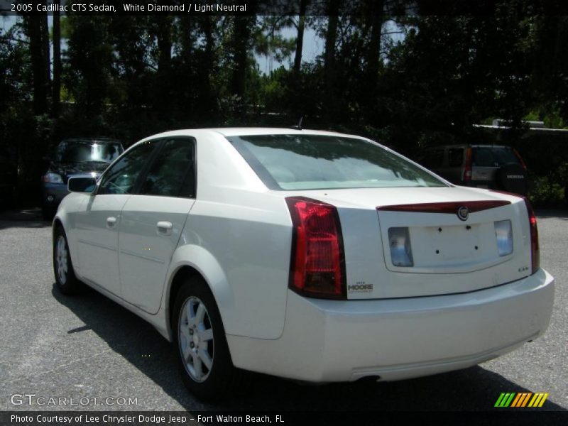White Diamond / Light Neutral 2005 Cadillac CTS Sedan