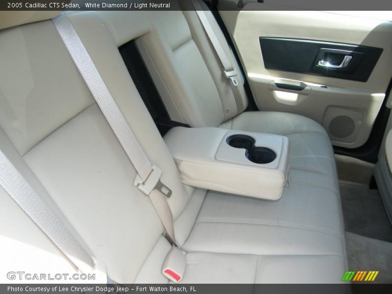 White Diamond / Light Neutral 2005 Cadillac CTS Sedan