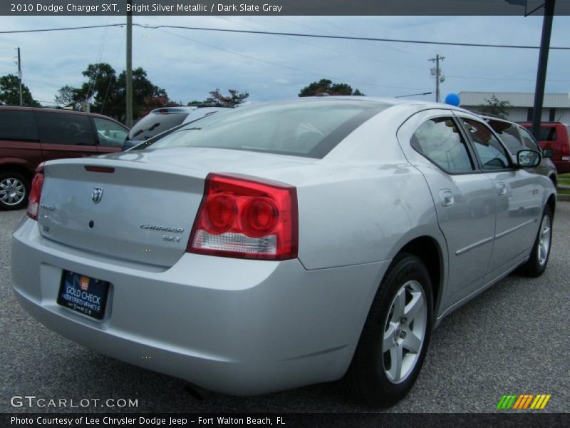 Bright Silver Metallic / Dark Slate Gray 2010 Dodge Charger SXT