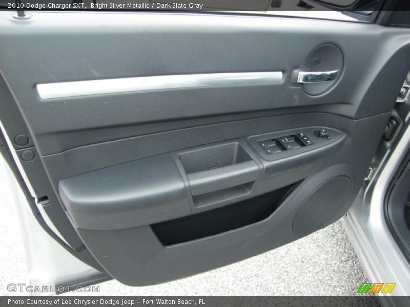 Bright Silver Metallic / Dark Slate Gray 2010 Dodge Charger SXT