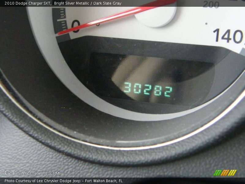 Bright Silver Metallic / Dark Slate Gray 2010 Dodge Charger SXT