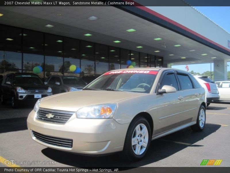Sandstone Metallic / Cashmere Beige 2007 Chevrolet Malibu Maxx LT Wagon