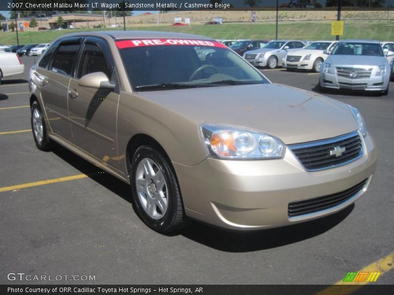 Sandstone Metallic / Cashmere Beige 2007 Chevrolet Malibu Maxx LT Wagon