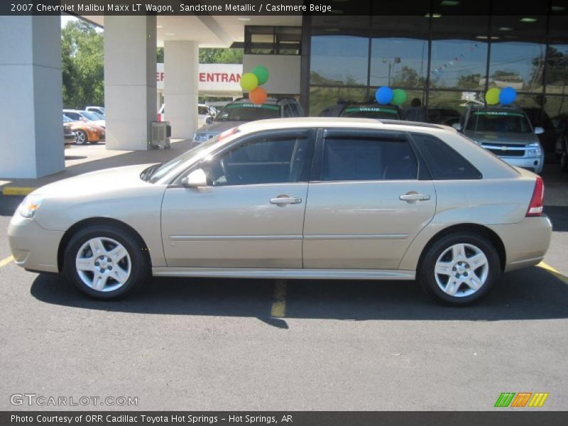 Sandstone Metallic / Cashmere Beige 2007 Chevrolet Malibu Maxx LT Wagon