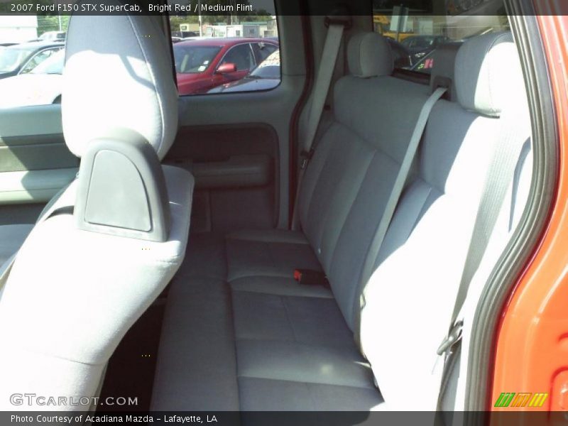 Bright Red / Medium Flint 2007 Ford F150 STX SuperCab