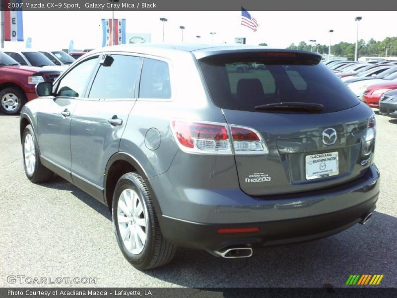 Galaxy Gray Mica / Black 2007 Mazda CX-9 Sport