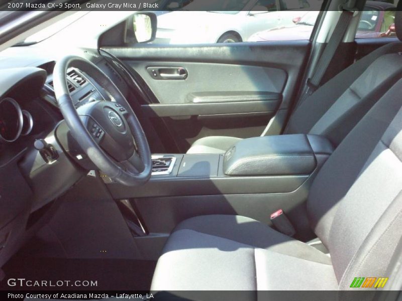 Galaxy Gray Mica / Black 2007 Mazda CX-9 Sport