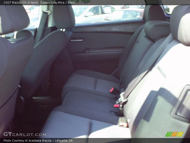 Galaxy Gray Mica / Black 2007 Mazda CX-9 Sport