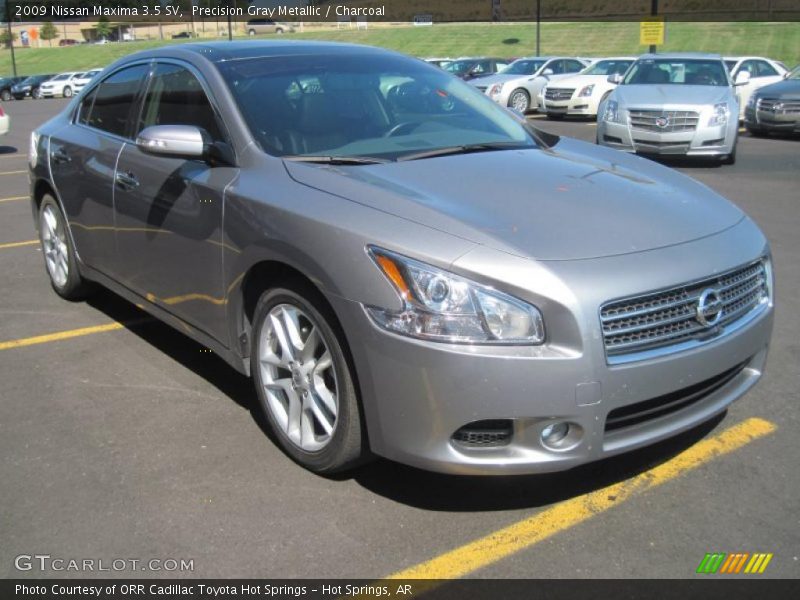 Precision Gray Metallic / Charcoal 2009 Nissan Maxima 3.5 SV