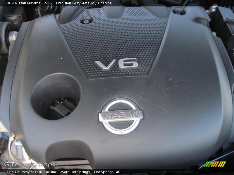Precision Gray Metallic / Charcoal 2009 Nissan Maxima 3.5 SV