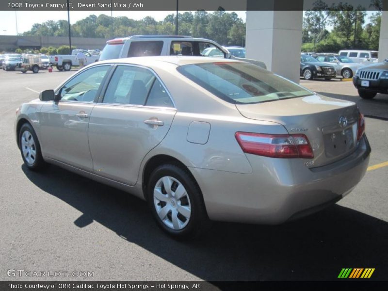 Desert Sand Mica / Ash 2008 Toyota Camry LE