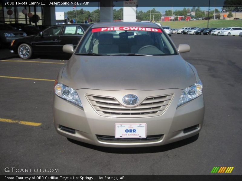 Desert Sand Mica / Ash 2008 Toyota Camry LE