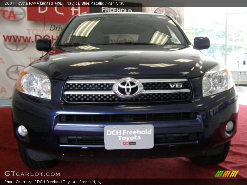 Nautical Blue Metallic / Ash Gray 2007 Toyota RAV4 Limited 4WD