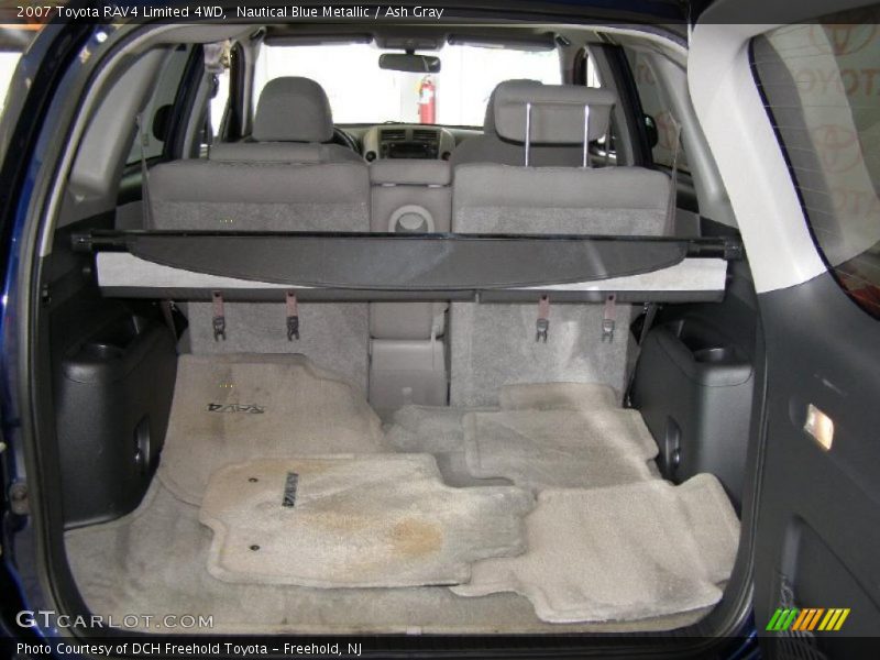 Nautical Blue Metallic / Ash Gray 2007 Toyota RAV4 Limited 4WD