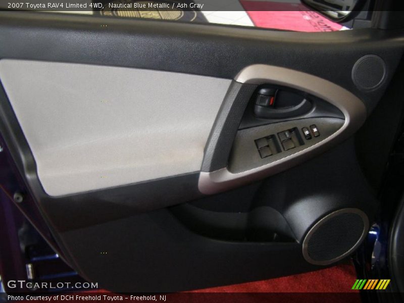 Nautical Blue Metallic / Ash Gray 2007 Toyota RAV4 Limited 4WD