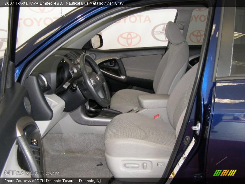 Nautical Blue Metallic / Ash Gray 2007 Toyota RAV4 Limited 4WD