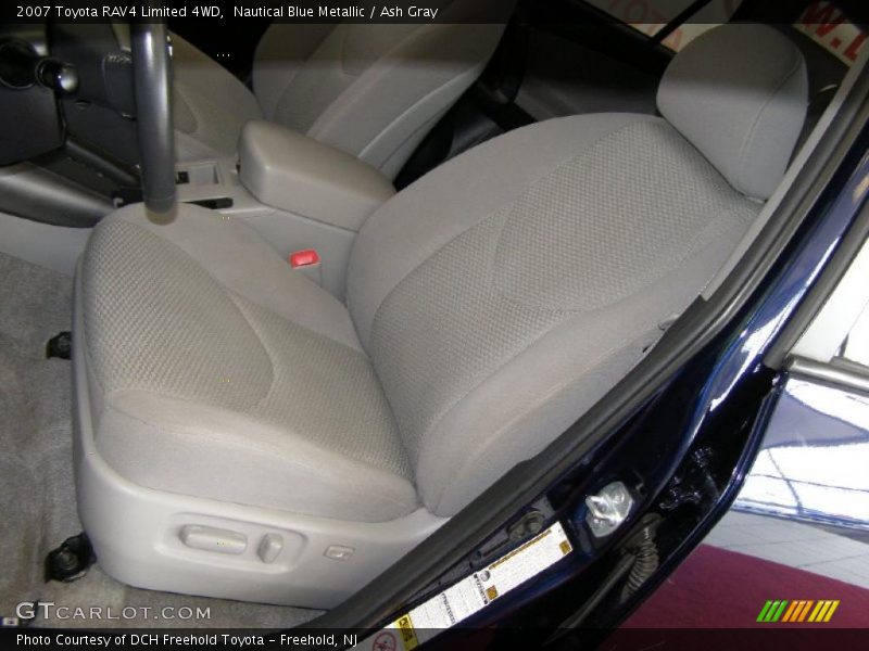 Nautical Blue Metallic / Ash Gray 2007 Toyota RAV4 Limited 4WD